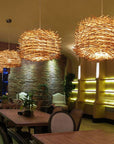 Lampa Sufitowa Wisząca Boho Natural App1485-1cp