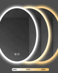 Lustro Ścienne Led 60x80cm Wwa 3