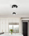 Lampa Sufitowa Reflektor Metalowa APP705-5c Czarna