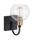 Lampa Kinkiet Black Gold APP1580-1W 2