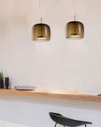 Lampa Sufitowa Wisząca Szklana Amber APP613-1CP 6