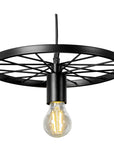 Lampa Sufitowa Wisząca Retro Koło Loft APP212-1CP