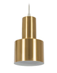 Lampa Sufitowa Metalowa Nowoczesna Złota