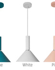 Lampa wisząca OSTI D APP135-1CP Niebieska