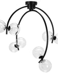 Lampa Sufitowa Szklane Kule APP979-8C