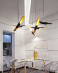 Lampa Sufitowa APP298-1CP Tuba 60cm Czarna