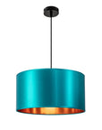 Lampa Wisząca 44cm APP955-1CP Niebieska