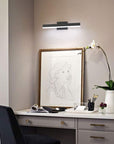 Lampa Kinkiet Łazienkowy Led Nad Lustro 12w 50cm App373-1w Czarna
