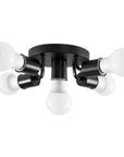 Lampa Sufitowa Reflektor Metalowa APP705-5c Czarna