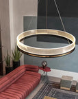 Lampa Wisząca LED APP1192-CP Czarno Złota 2