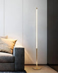 Lampa Stojąca Podłogowa LED APP1416-F Gold 2