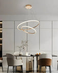 Lampa Wisząca LHJ007-CP2 Złota 2