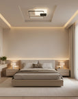 Lampa Sufitowa APP1712-C Plafon LED Czarna + Pilot 2