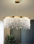 LAMPA SUFITOWA WISZĄCA LED APP1731-1CP Złota 60cm 2