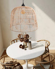 LAMPA SUFITOWA WISZĄCA NATURAL BOHO APP1352-1CP 40 Cm 2