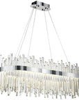 Lampa Kryształowa Wisząca APP1514-CP80 2