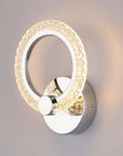 KINKIET ŚCIENNY LED LHJ067-W CHROM 2
