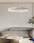 LAMPA SUFITOWA WISZĄCA LED APP1672-CP Gold 2