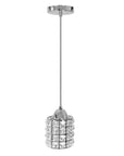 Lampa Sufitowa Kryształ APP727-1CP Srebrna 2