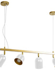Lampa Wisząca APP1030-4CP Biała 2
