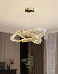 LAMPA WISZĄCA LED APP1524-CP60/80 GOLD 2
