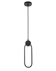 Lampa Sufitowa Wisząca LED APP851-CP Czarna 2