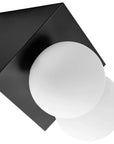 LAMPA ŚCIENNA KINKIET APP1230-2W Czarna 2