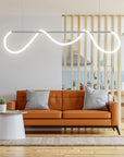 Lampa Sufitowa LED APP855-CP Long Chrom 2