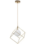 Lampa Wisząca APP1210-1CP Złota 2