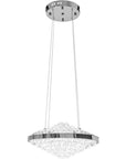 LAMPA KRYSZTAŁOWA WISZĄCA APP774-1CP 2