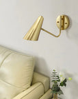 LAMPA ŚCIENNA KINKIET APP1138-1W GOLD 2