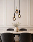 Lampa Wisząca APP1125-3CP Black Gold 2