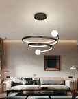 Lampa Wisząca LED LHJ029-CP CZARNA 2