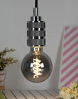 Lampa Sufitowa Wisząca Oprawka APP342-1CP CZARNA 2