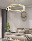 LAMPA SUFITOWA WISZĄCA LED APP1770-CP CHROM 60cm 2