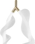 LAMPA WISZĄCA LED G013-1CP BIAŁY/ZŁOTY 2