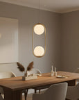 LAMPA SUFITOWA WISZĄCA G134-2CP GOLD 2
