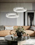 LAMPA WISZĄCA LED MS004-CP 40cm Chrom 2