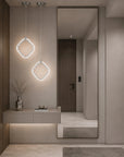 Lampa Sufitowa Wisząca LED LHJ127-W Chrom 2
