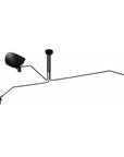Lampa Sufitowa 3 Ramienna APP569-3C Czarna 2