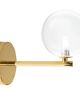 LAMPA ŚCIENNA KINKIET APP1161-1W Złota 2