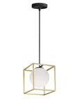 Lampa Wisząca APP1165-1CP GOLD WHITE 2
