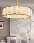 LAMPA SUFITOWA WISZĄCA APP1797-8CP ZŁOTA SZCZOTKOWANA 2