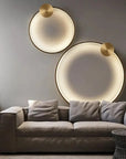 LAMPA ŚCIENNA KINKIET LED APP1388-CW OLD GOLD 40cm 2