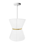 LAMPA SUFITOWA WISZĄCA APP1504-1CP WHITE 2