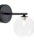 LAMPA ŚCIENNA KINKIET APP1160-1W Czarny 2