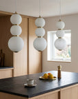 Lampa Sufitowa Wisząca LED LHJ113-3CP Złota Szczotkowana 2