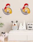 Lampa ścienna kinkiet żółty pirat 4717