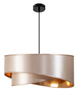 Lampa Wisząca 50cm APP970-1CP Beżowa