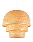 Lampa Wisząca Bambusowa APP1629-1CP 2